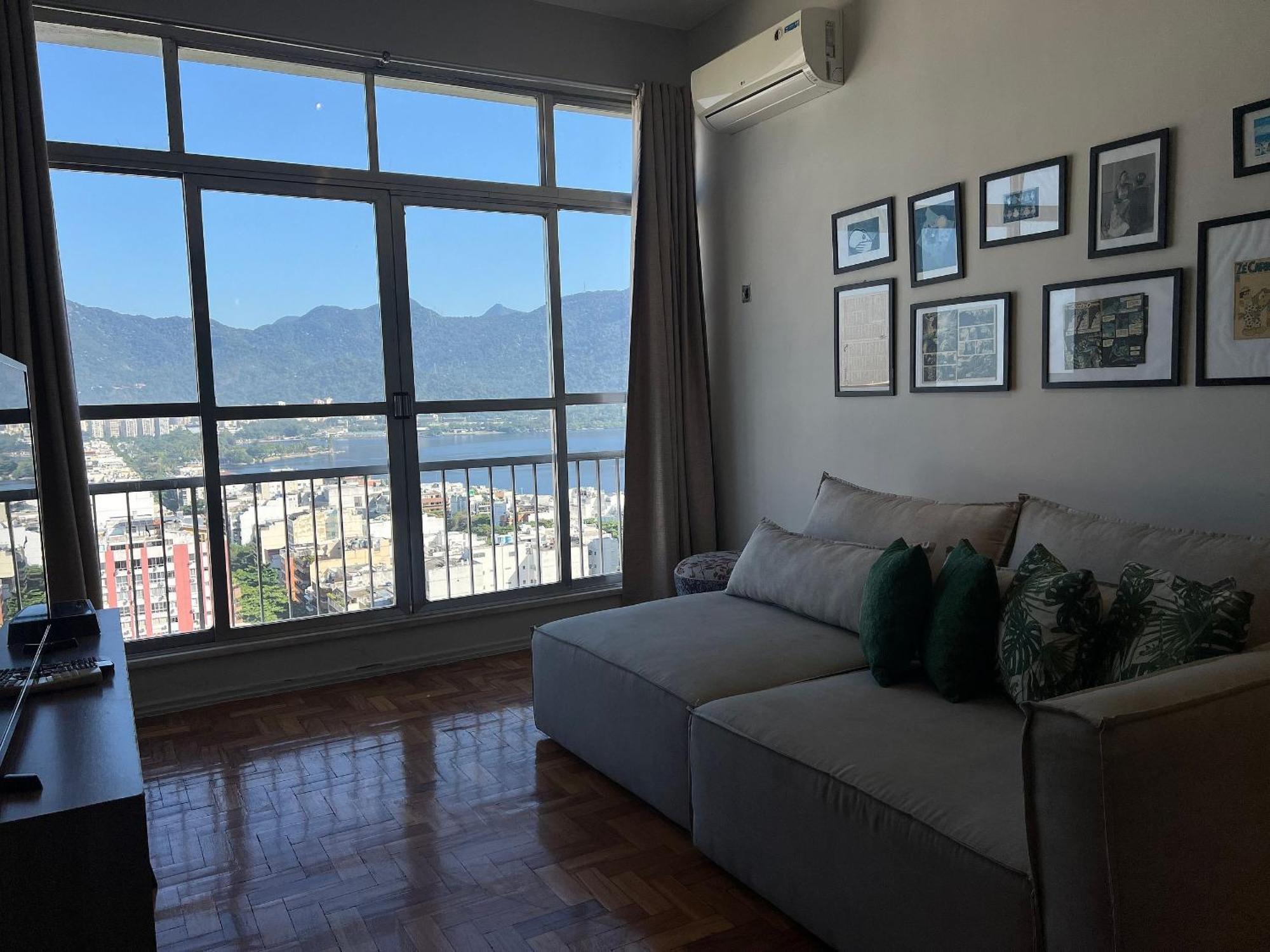 Mar, Lagoa, Vista Incrível em Ipanema 6 pessoas! Rio de Janeiro Exterior foto